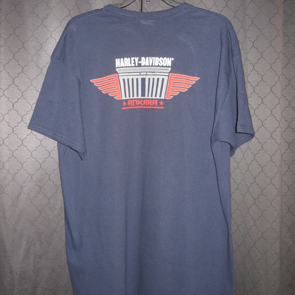 Harley-Davidson Mens T Shirt Ankara L - Picture 3 of 5